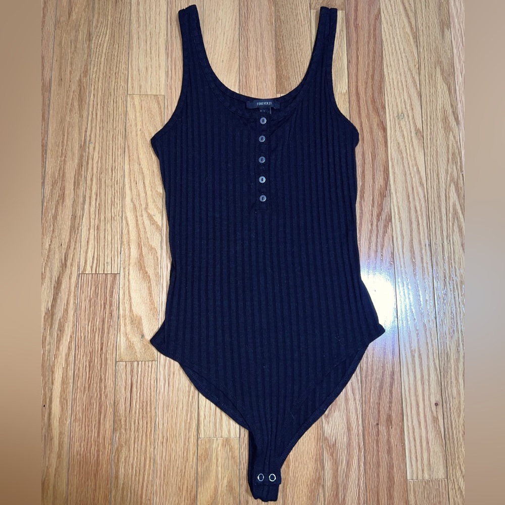 Black Bodysuit Tanktop